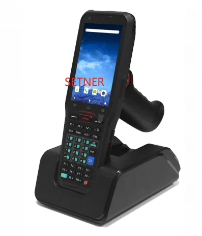 Android 4 '' PDA industrial resistente con escáner de código de barras UHF RFID
