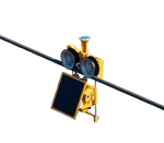 Sistema robótico de descongelamiento inteligente avanzado para líneas eléctricas